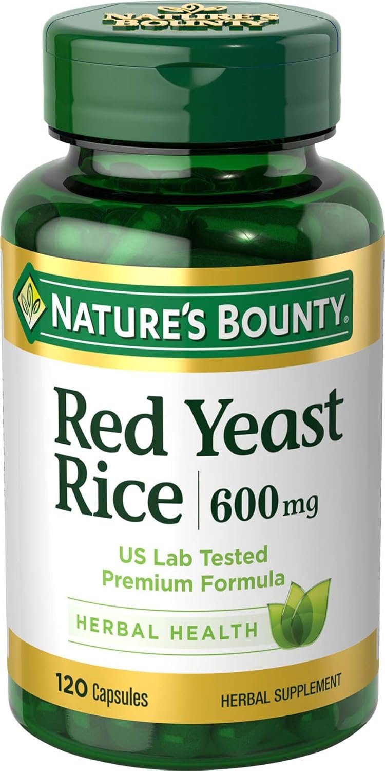 Comparing Nature’s Bounty, Red Yeast Rice 1200mg, and Thorne Red Yeast Rice+CoQ10